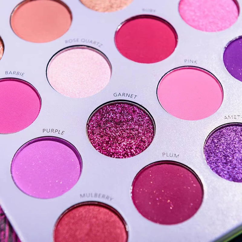 Paleta de sombras com 72/60 cores, pó perolado, glitter fosco, delicado, fácil de limpar, sombra cintilante, ferramenta de maquiagem colorida