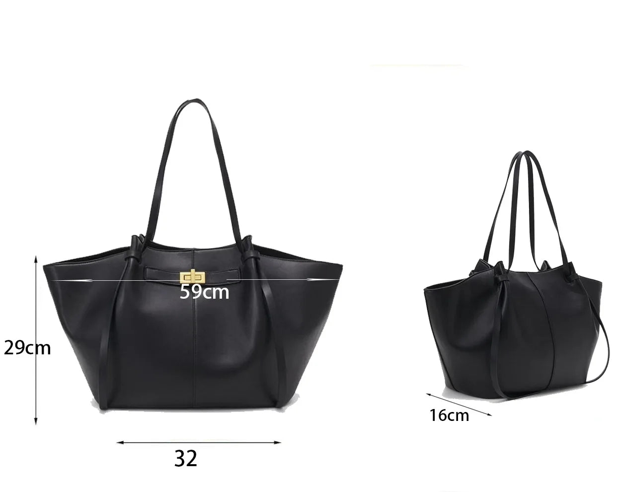 2026 Women's Summer Large Capacity Commuter Tote Bag Female Korean Fashion Luxury Pu Leather Handbags Chic Trend Underarm Bag