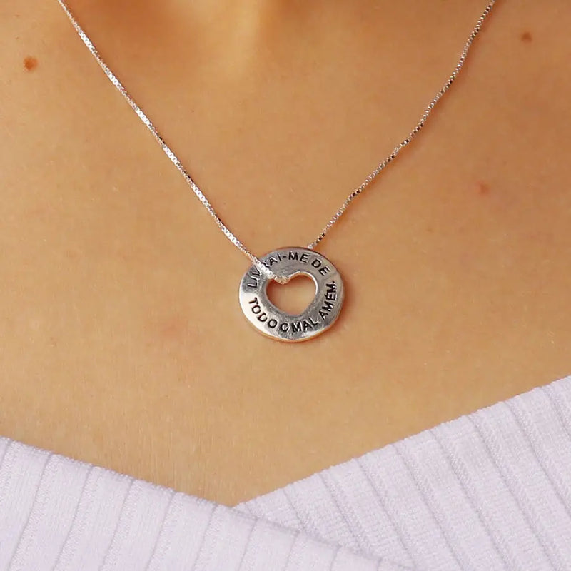 Women's Necklace All-Love Me-Free Pendant Protest