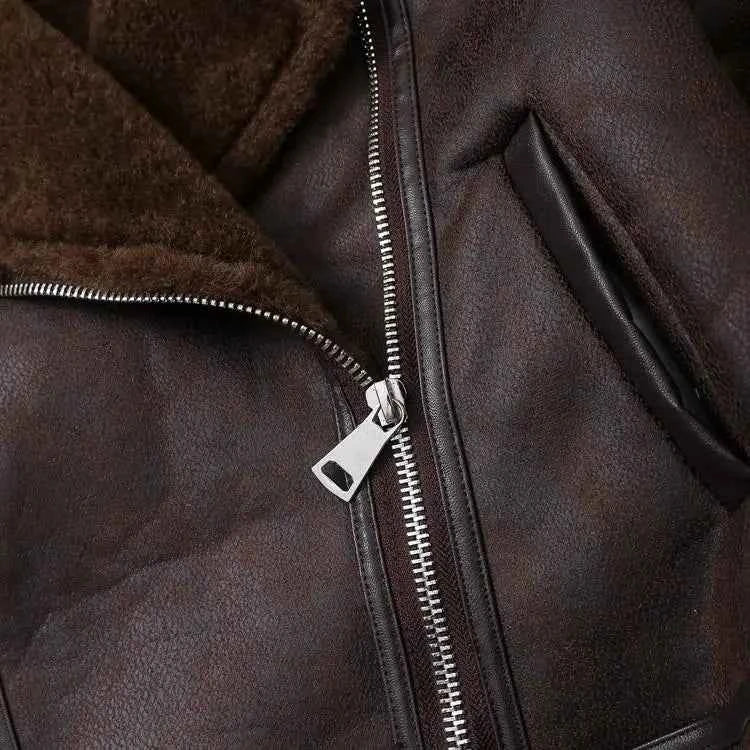 JNLEAOG Fashionable Double-Sided Short Jacket Women's Autumn New Style Windproof Polyester Standard Fit Long Sleeve Zipper