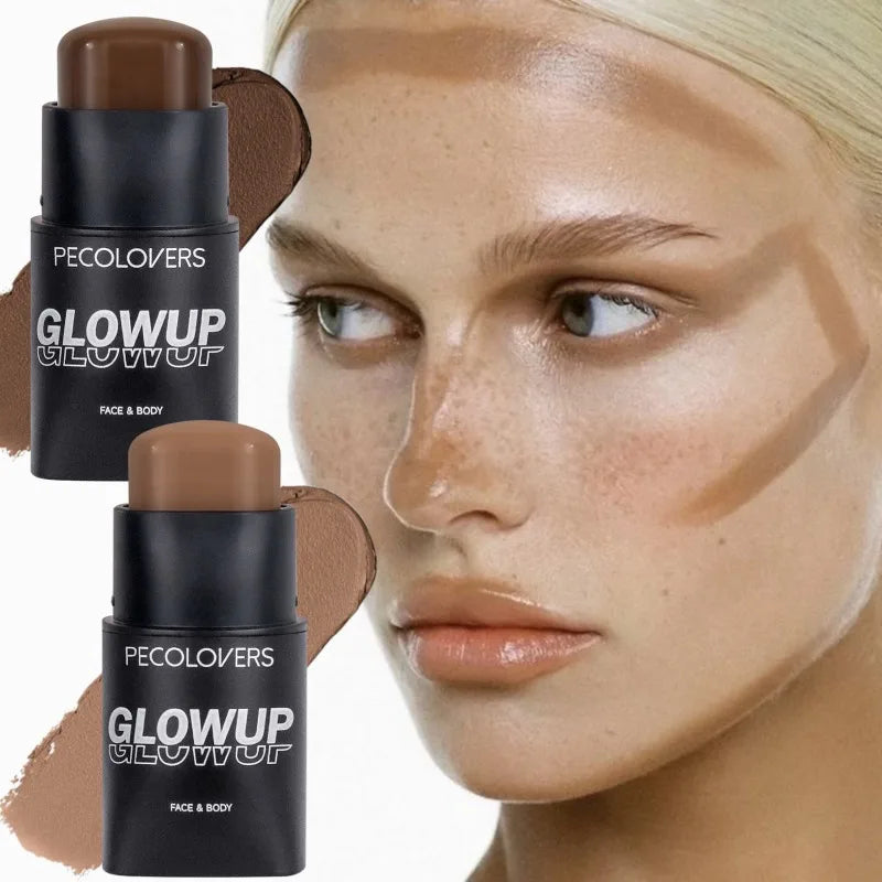 1 peça para cobrir olheiras e marcas de acne, corretivo em bastão, sombra corporal, sombra para o nariz, contorno em bastão para criar uma maquiagem impecável