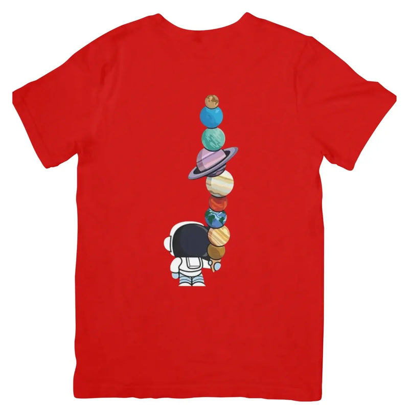 Cheap Day To Day Casual Solar System Shirt Men