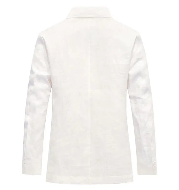 Linen Sun Protection Jacket Blazer - Men's Fashionable Business Casual Versatile and Comfortable Ice Sensation Breathable Blazer