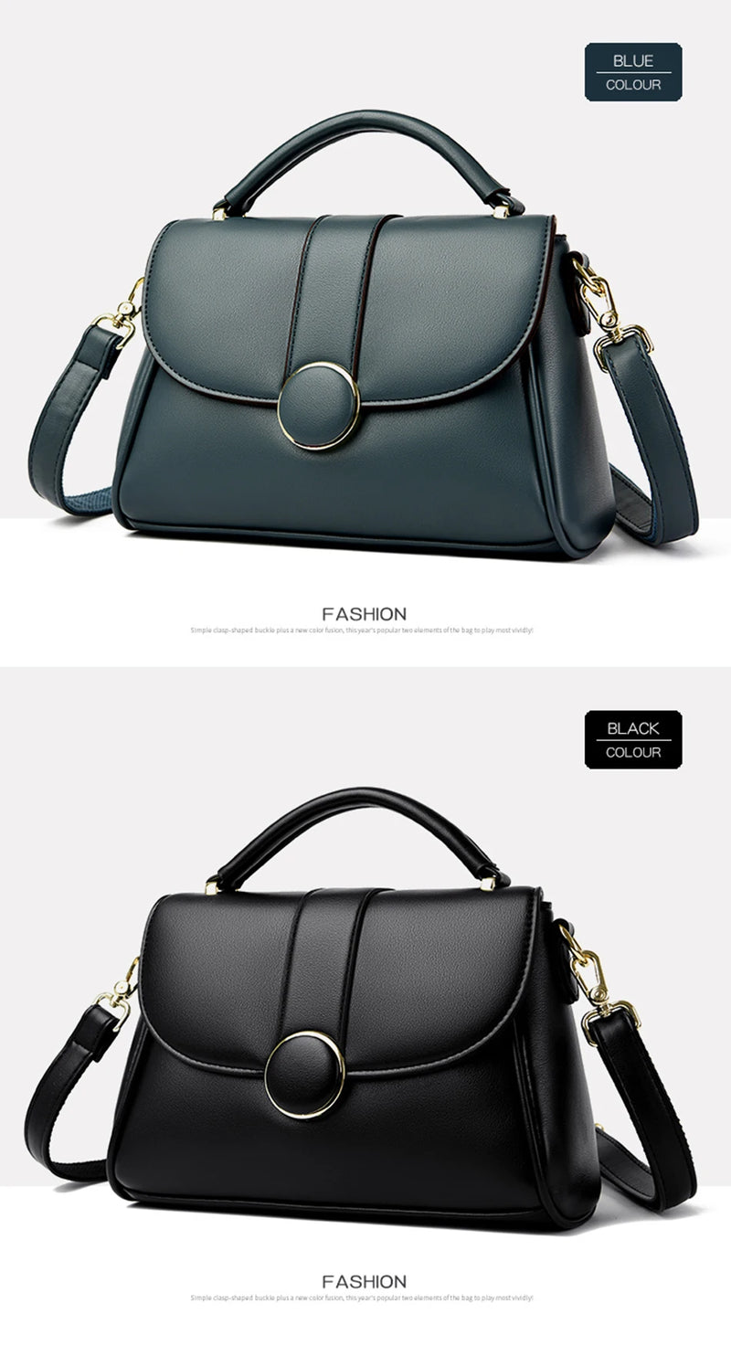 Fashion Solid Color  Women Crossbody Luxury Female Shoulder Designer New Handbag Ladies Tote Sac A Main Feminina
