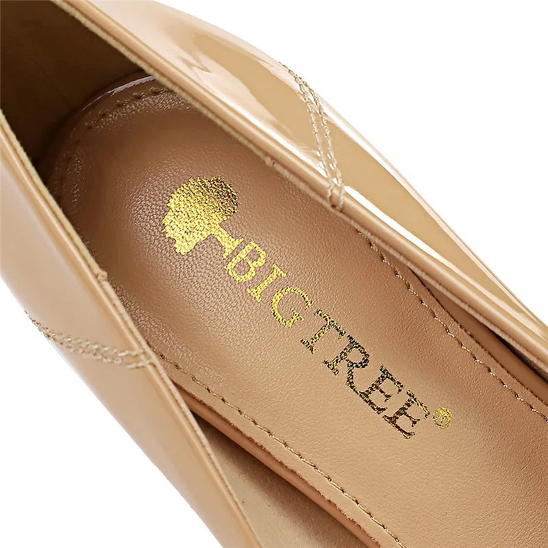 Sapatos de salto alto sensuais de 10 cm, cor vinho, nude, para mulheres, stripper, salto agulha, couro brilhante, para casamento, noiva, vermelho de qualidade