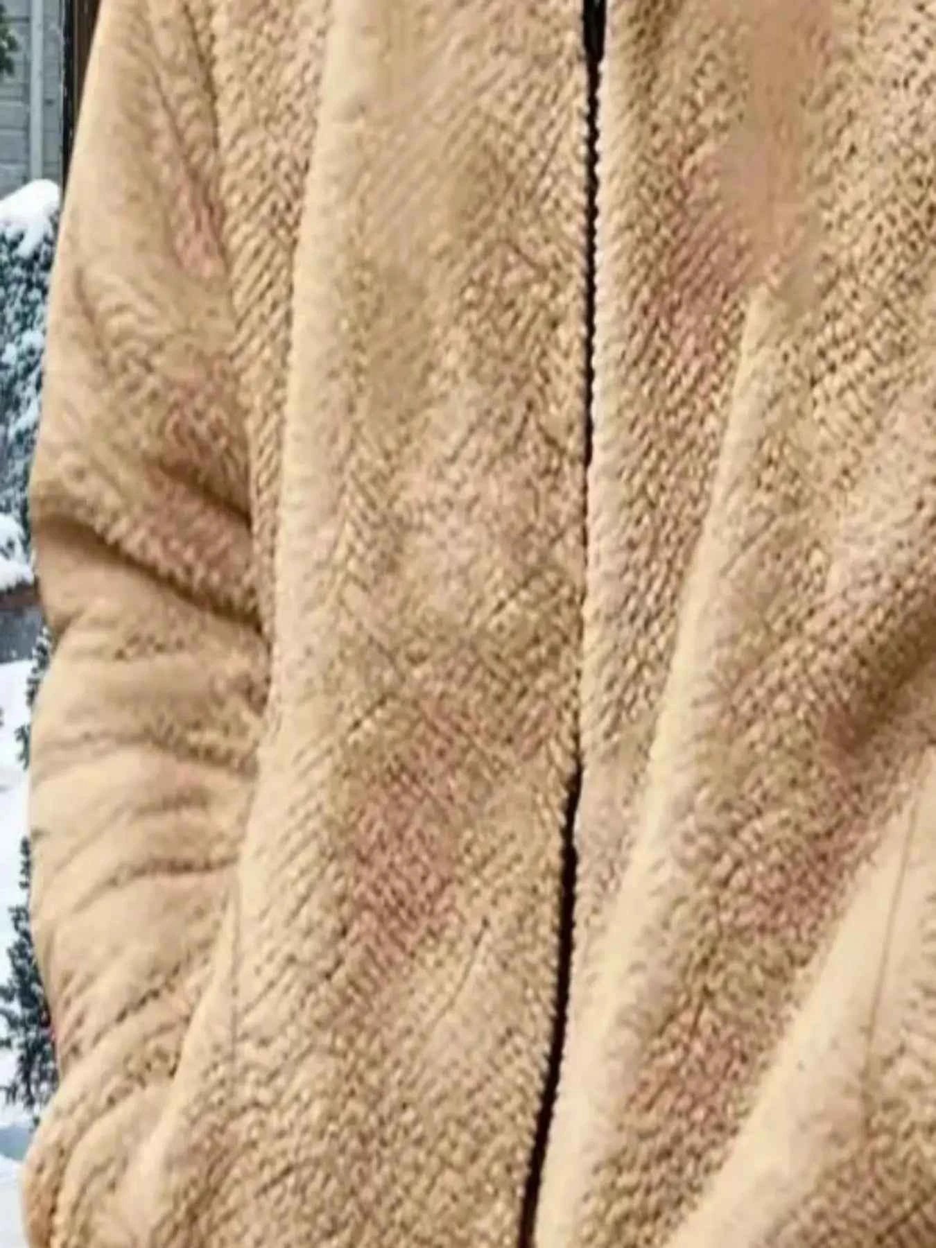 Men's Zipper Jacket Solid Color Zipper Hat Casual Autumn Winter Clothing
