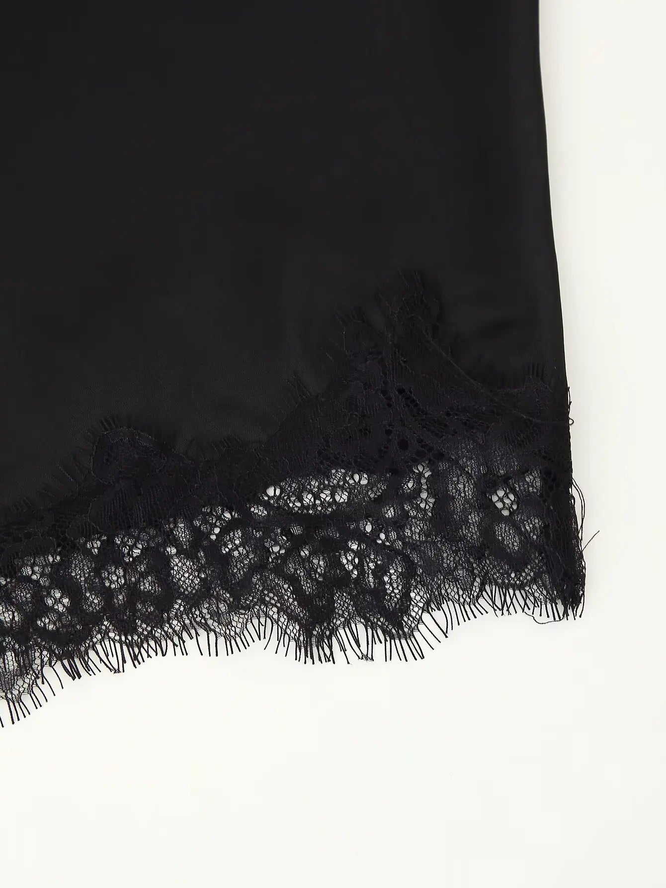 2026 Women's Sexy V-neck Backless Black Asymmetrical Lace Camisole Lady Vintage Sleeveless Slip Evening Party Halter Blouse Tops