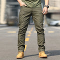 men's special forces camouflage pants Work pants Autumn outdoor multi bag pants Wear resistant IX7 training pants