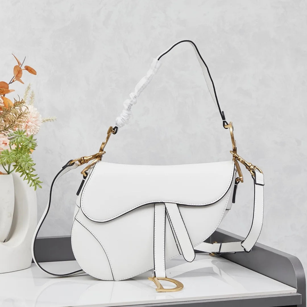 Bolsa crossbody feminina da moda com alça de ombro larga axilas pequena bolsa vintage bolsa de axila material de lona bolsa de sela - CRAVO ROSE