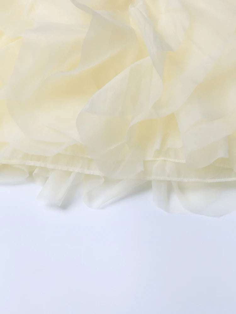 Blusas elegantes de chiffon com babados e patchwork, gola redonda, lanterna, manga comprida, camisa solta