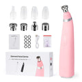 Máquina portátil de microdermoabrasão de diamante, dispositivo de peeling facial, esfoliação a vácuo, removedor de cravos com 4 pontas de peeling de diamante