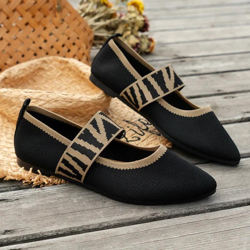 Women's Ballet Flats Casual Shoes Low Heel Barefoot Elegant Woman Sneakers Socofy Comfortable Pointed Toe on Offer Free Shipping - CRAVO ROSE