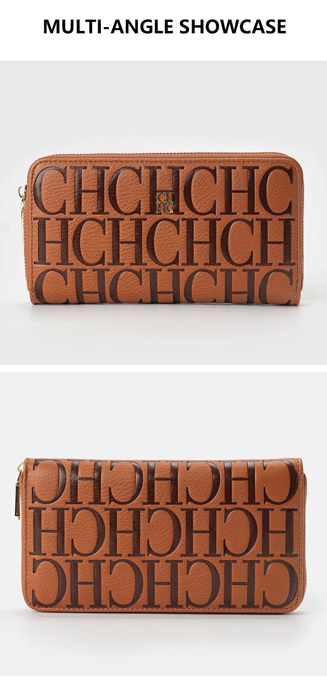 CH Luxury Brand Wallet High-quality Exquisite Portable Compact Elegant Classic Fashionable Wallet Women