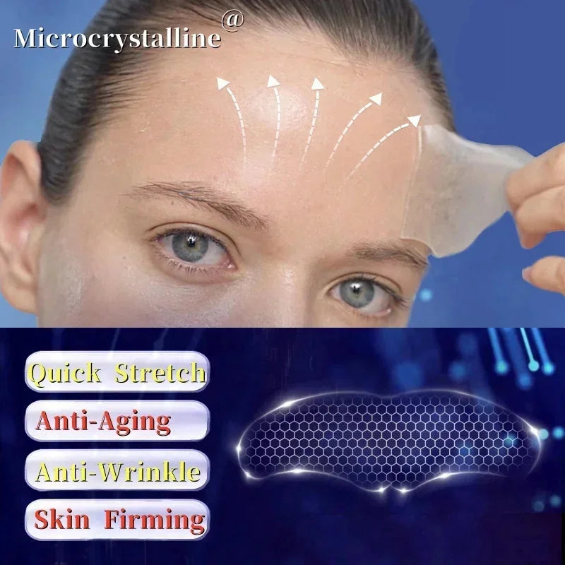 Máscara Patch Firmadora e Diluente para Linhas Finas Patch Hidrocristalino Anti-Idade Lifting Flacidez Pele Facial Máscaras de Nutrição Profunda