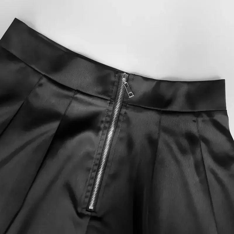 Skirts For Women 2024 Summer Spring Brand Black Skirt Slim Fit High Quality Zipper Vintage Fashion Outdoor Clothes Female - CRAVO ROSE