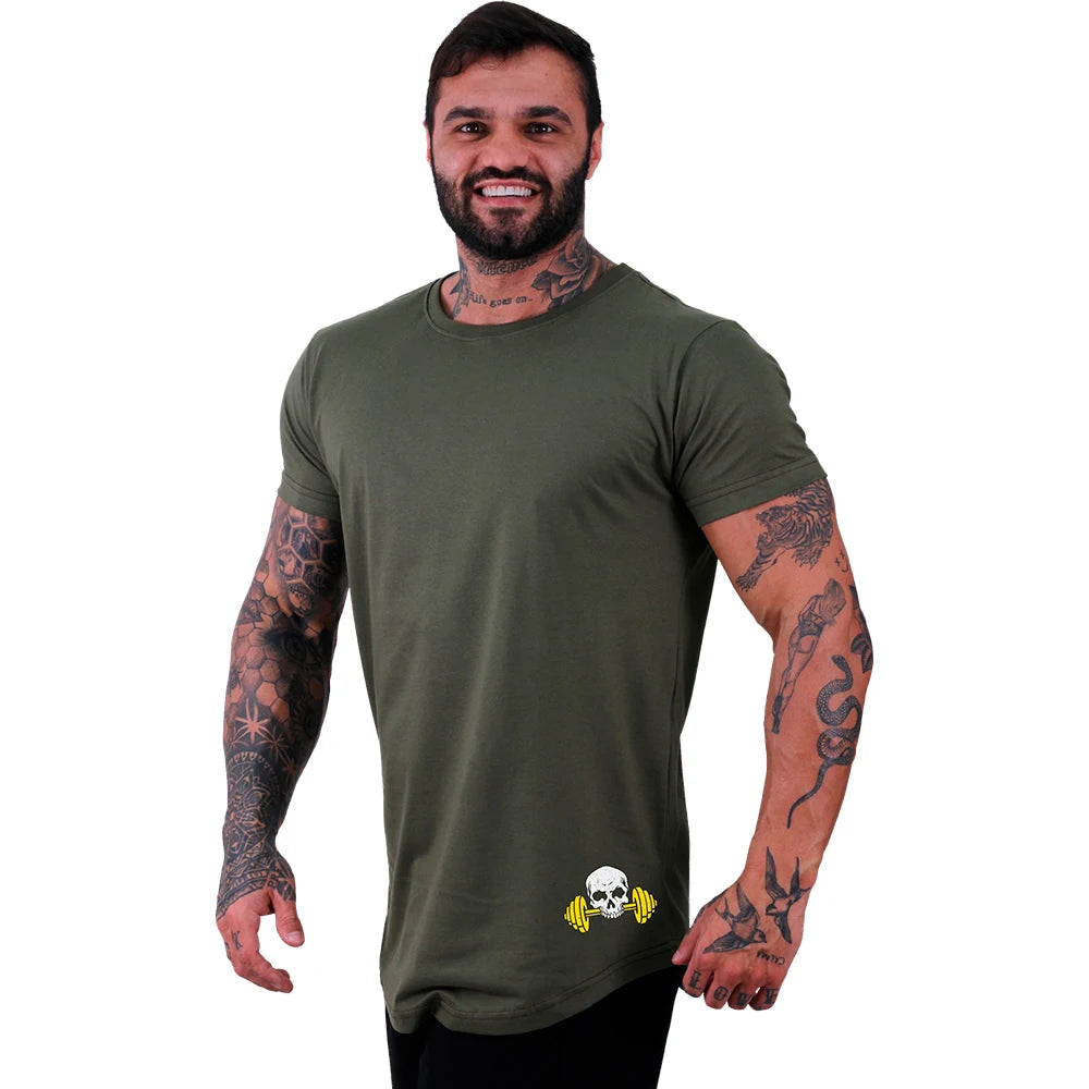 MXD Concept Printed Fitness Workout Fit Lonline T-Shirt