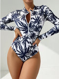 Women Sexy Swimwear One-piece Bathing Swimming Suit Printed Surfing Suits Beachwear Clothing Fashion Bikinis Swimsuit Woman New