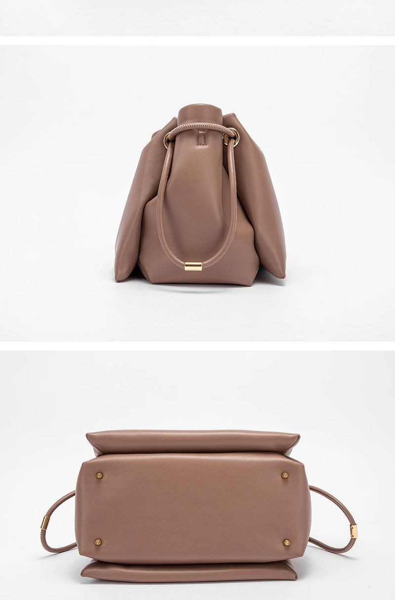 CHCH Women's Shoulder Bag New PU Cloud Bag 2024 New Crossbody Bag Party Wallet