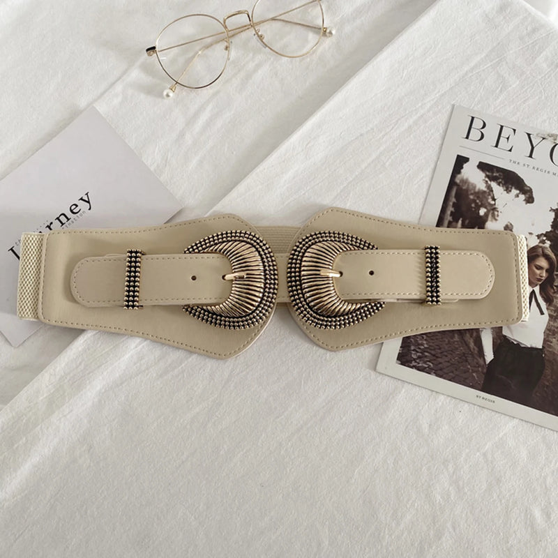 Stylish elastic waistband  Women's fashion belt cinturones para vestidos de mujer cinturón para mujer cinto cinturon