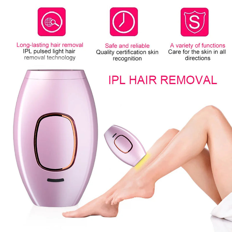 Depilador a laser IPL para corpo, biquíni, depilação a laser para mulheres, depilador flash, depilador a laser permanente de pulso, depilador para uso doméstico