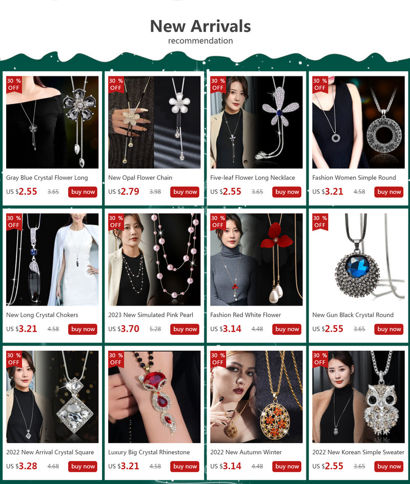 Fashion Women Lady Red Big Rhinestone Crystal Square Pendant Long Chain Tassel Sweater Necklace Party Drop Necklace Jewelry