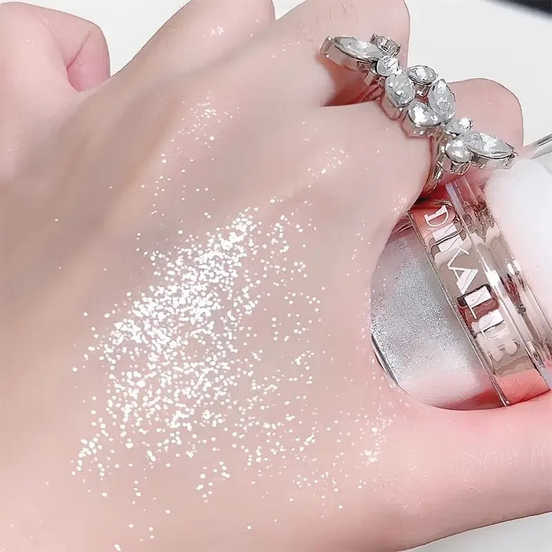 Pó Iluminador Glitter Fairy 3g – Brilho Intenso para Maquiagem e Corpo