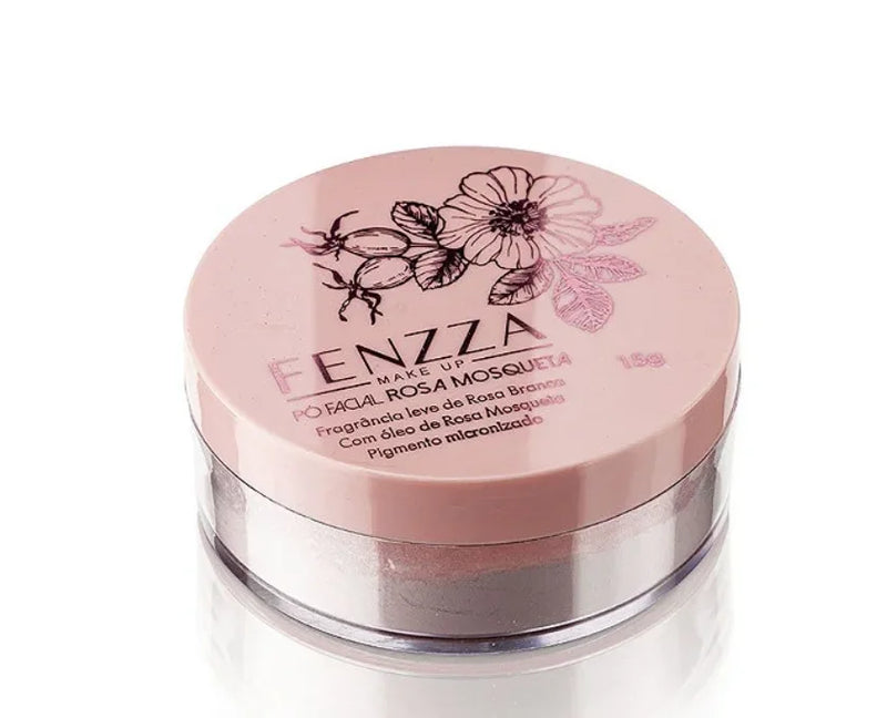 Fenzza Pink Fare Pink Color Facial Pó Solto Translúcido-15g