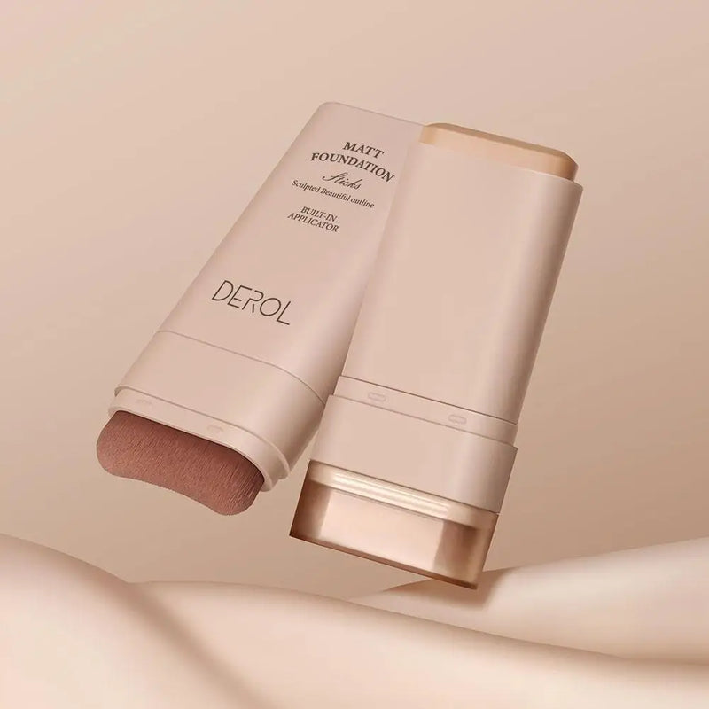 Base em bastão DEROL Eraser com pincel de maquiagem