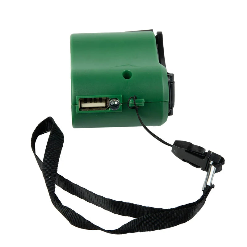 Carregador de manivela USB 1 peça, gerador manual, dínamo móvel, carregador de emergência, ferramenta portátil para atividades ao ar livre