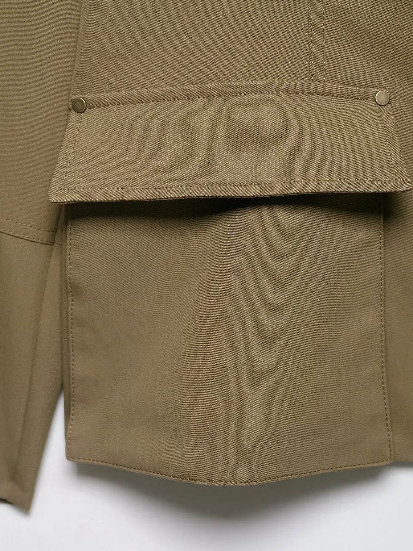 HH Women New Fashion Long Sleeve khaki Coat Pocket Single Breasted Slim Casual Jacket 2026 Spring Ladies Street Elegant Coats