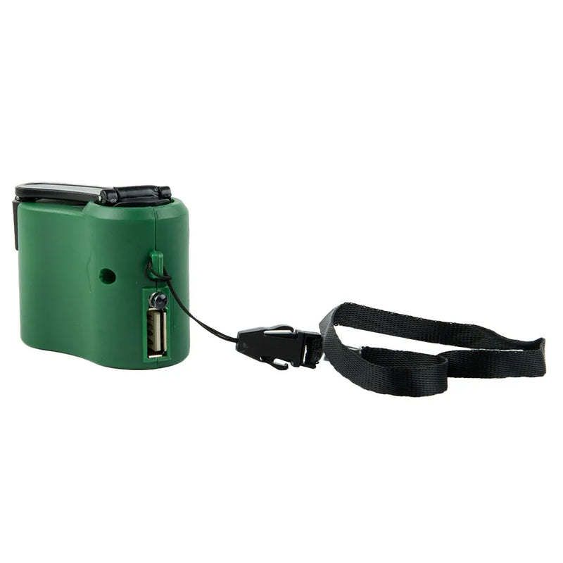 Carregador de manivela USB 1 peça, gerador manual, dínamo móvel, carregador de emergência, ferramenta portátil para atividades ao ar livre