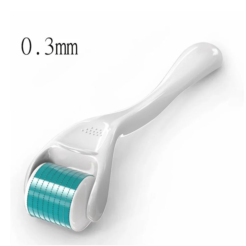 DRS 540 Sistema de Rolo Derma com Agulha Real Microagulha para Crescimento Capilar e Barba Tratamento Antiqueda de Cabelo Mesoterapia Facial
