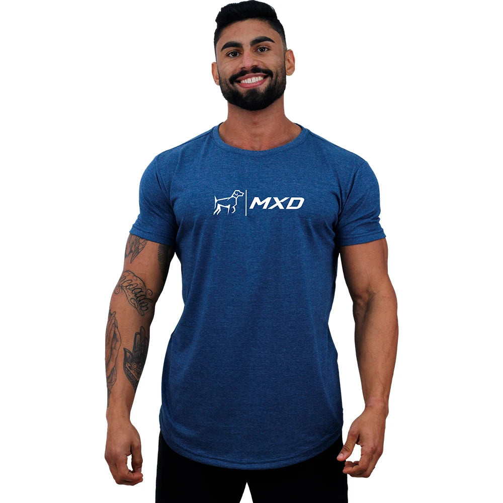 MXD Concept Printed Fitness Workout Fit Lonline T-Shirt