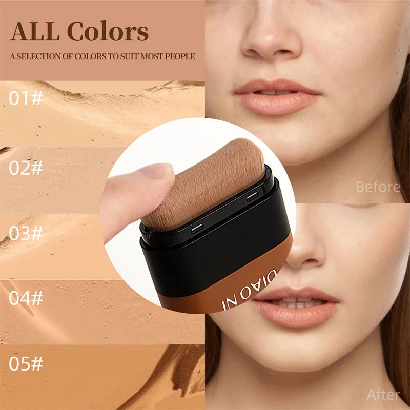 Base em bastão Eraser, corretivo líquido Velvet Moist Light, maquiagem duradoura e impecável, cosméticos para beleza facial