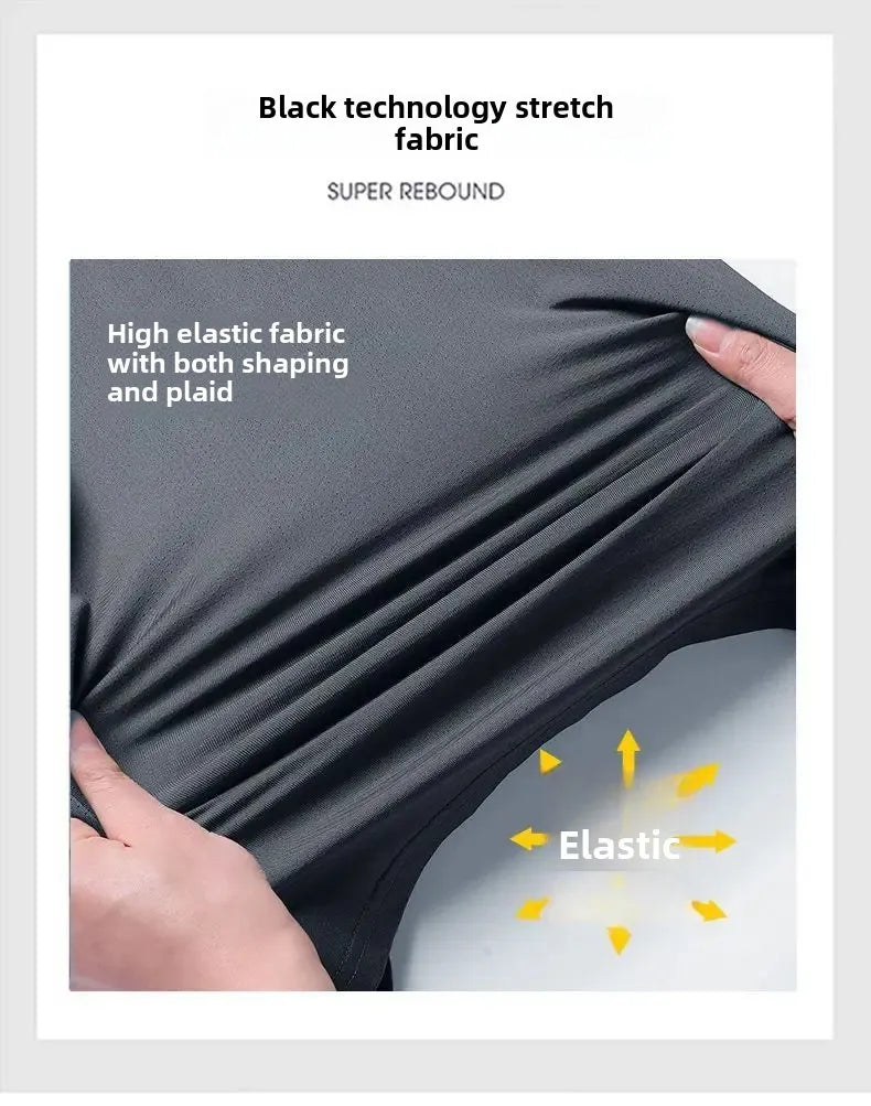 Camiseta masculina de manga curta, de seda gelada e secagem rápida, nova malha respirável, ajuste solto, gola redonda, camisa esportiva casual para o verão