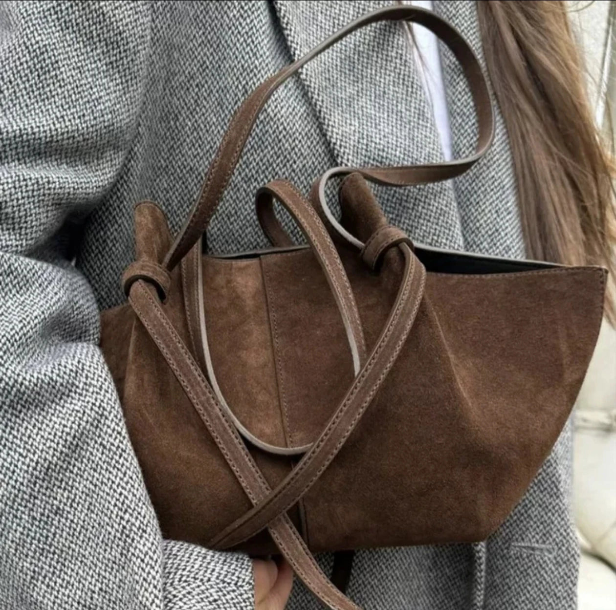 2026 Women's Summer Large Capacity Commuter Tote Bag Female Korean Fashion Luxury Pu Leather Handbags Chic Trend Underarm Bag