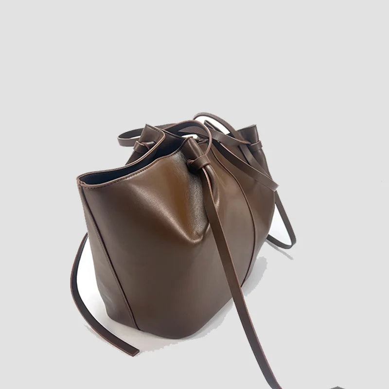2026 Women's Summer Large Capacity Commuter Tote Bag Female Korean Fashion Luxury Pu Leather Handbags Chic Trend Underarm Bag