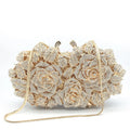 Crystal Wedding Bridal Evening Clutch Purse silvery/Gold Rhinestone Women's Dinner Party Purse Diamond Cocktail Handbags 2025