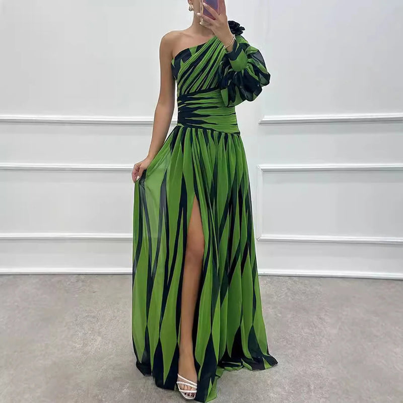 M XL Vintage Women's Dress 2024 Summer Sexy Vacation Beach Sundress Korean Female Clothing Slim Evening Party Formal Occas Dress