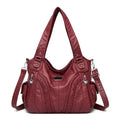 High Quality Soft Leather Large Capacity Women Tote Bags Luxury Shoulder Crossbody Bag for Women 2024 Female Handbags Purse Sac