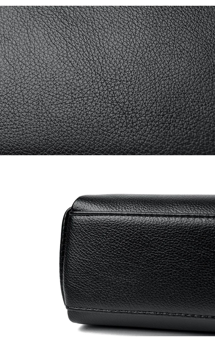 Versatile PU Crossbody Bag for Women Stylish High Quality Brand Design Zipper Solid Color Pattern Casual Daily Use Shoulder Bag
