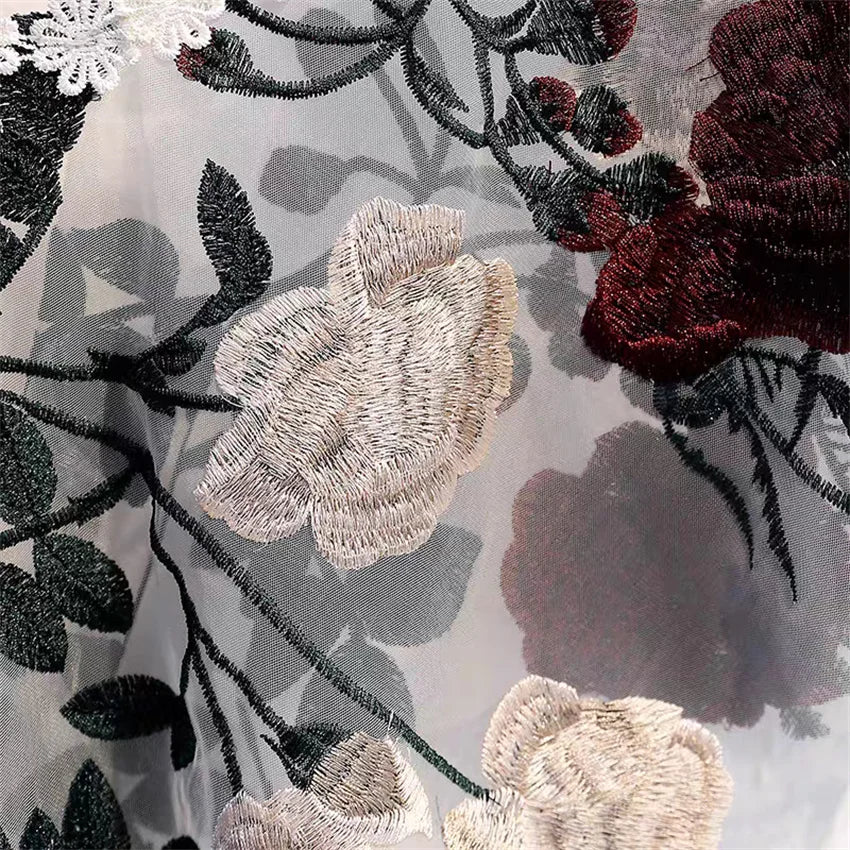 Capas elegantes femininas bordadas xale, capa solta, renda, bolero, acessórios, casacos, blusas de festa para meninas, pulôveres WZ2389