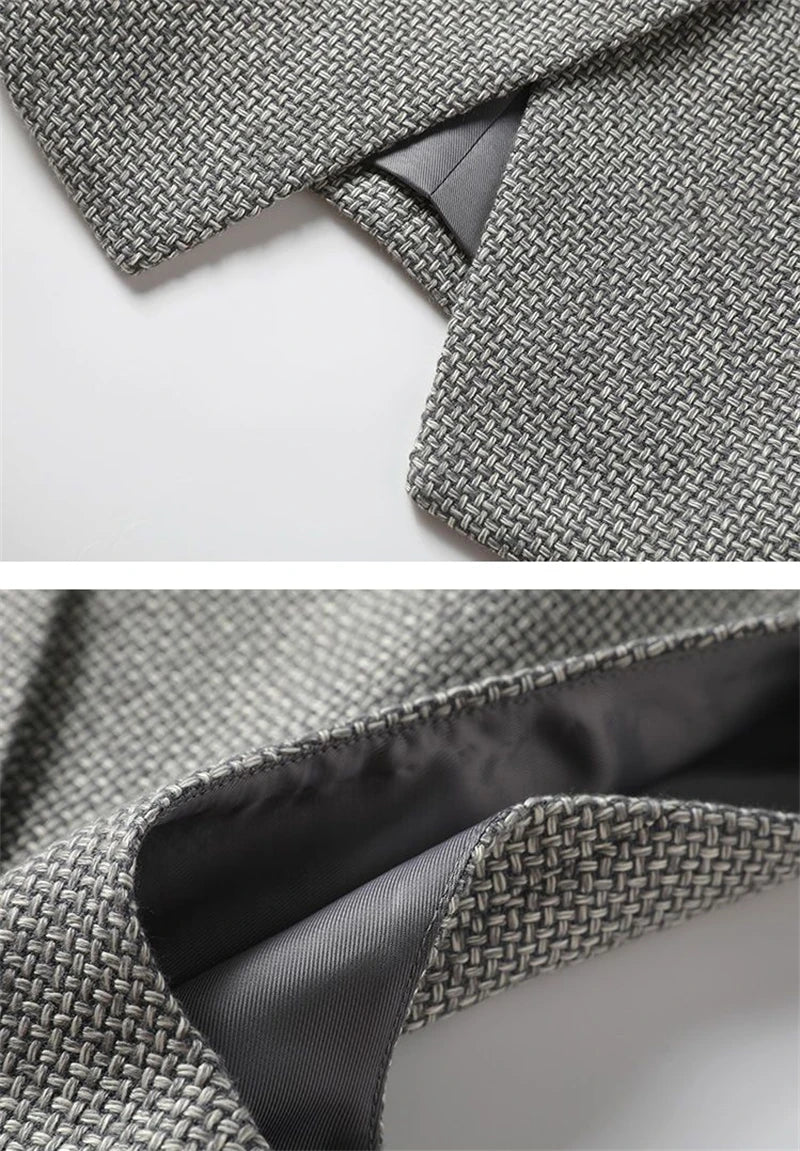 New Women's Suit Vest Coat 2024 Spring Autumn Comfortable Sleeveless Ladies Blazer Vest Versatile Lady Blazer Waistcoat Jacket