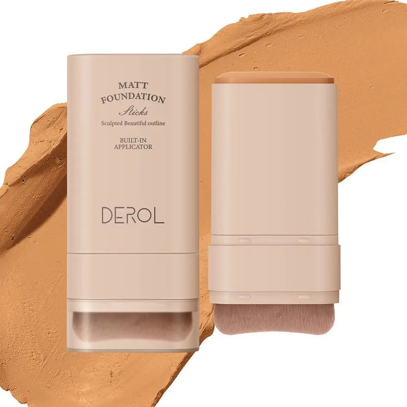 Base em bastão DEROL Eraser com pincel de maquiagem