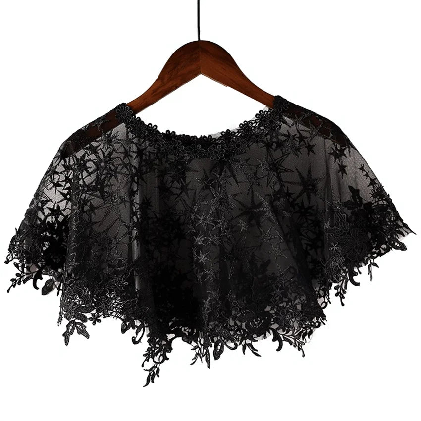 Bolero elegante feminino com renda, acessórios, capas xale elegantes para festa, casacos de proteção solar, pulôveres 2349