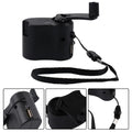 Carregador de manivela USB 1 peça, gerador manual, dínamo móvel, carregador de emergência, ferramenta portátil para atividades ao ar livre