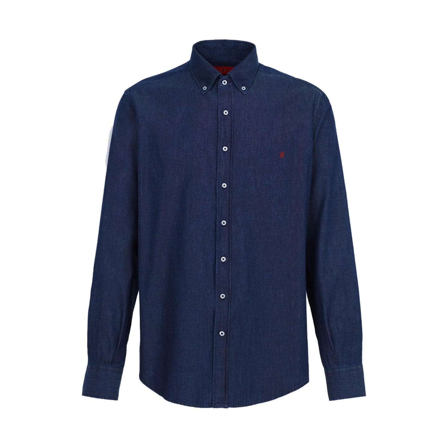 CHCH New Men's Shirt Long Sleeve Button Down Social Business Casual Solid Color Shirts for Men