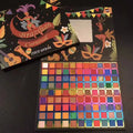 Paleta de sombras Boutique 96 cores, paleta de sombras brilhantes, matte, com lantejoulas, colorida, Stage Ball, dedicada à beleza, neon