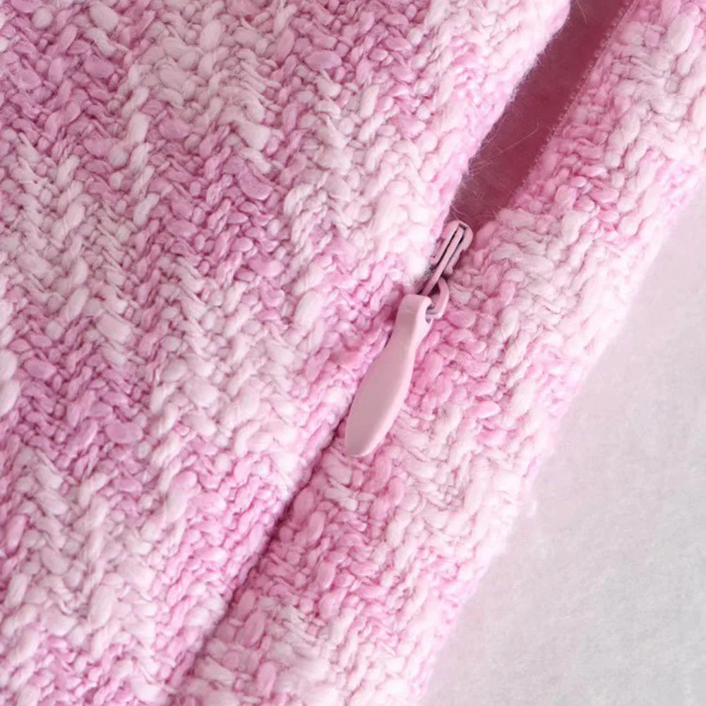 Conjunto de 2 peças de tweed Klacwaya, blazer chique, terno feminino, shorts, terno com shorts para mulheres, ternos femininos