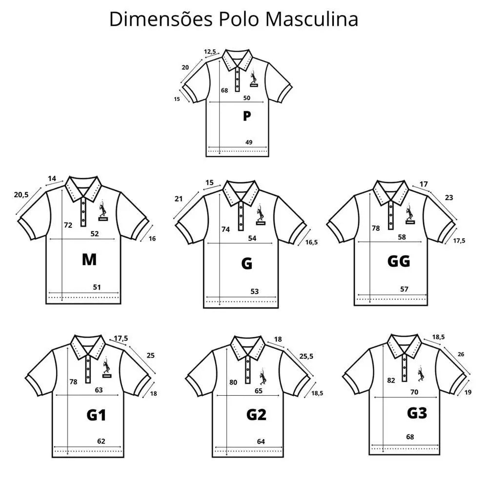 Comfort Modern Casual Men's Polo Shirt 3 Kit